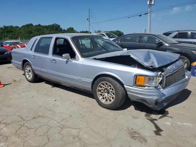 1LNCM81W9MY760658 - 1991 LINCOLN TOWN CAR EXECUTIVE BLUE photo 4