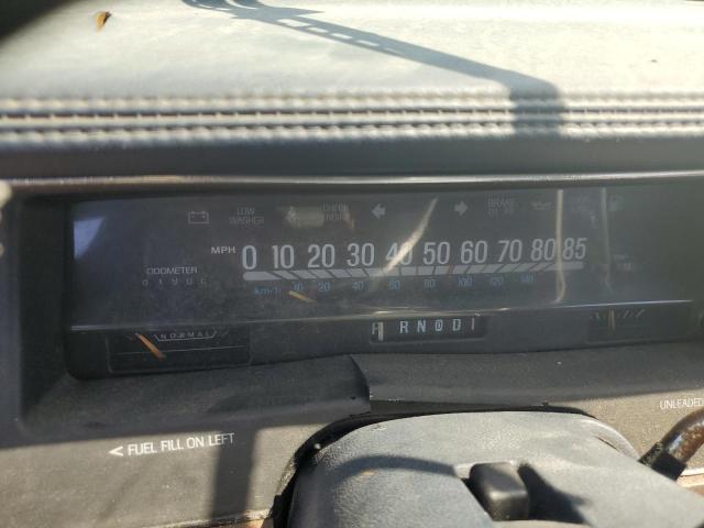 1LNCM81W9MY760658 - 1991 LINCOLN TOWN CAR EXECUTIVE BLUE photo 9