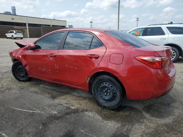 2T1BURHE5JC047324 - 2018 TOYOTA COROLLA L Qırmızı foto 2