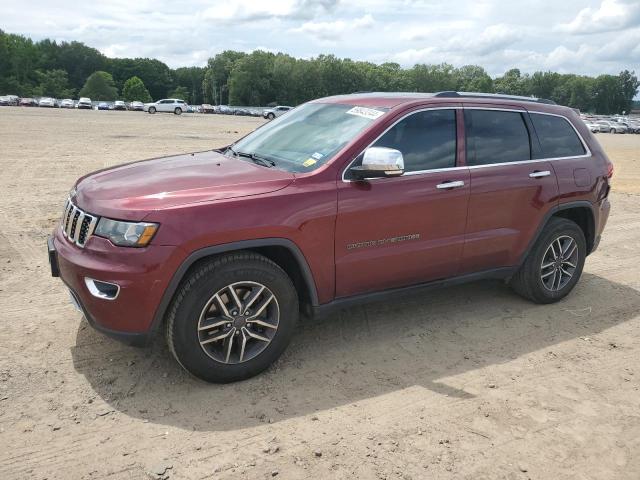 1C4RJEBG2MC597085 - 2021 JEEP GRAND CHER LIMITED MAROON photo 1