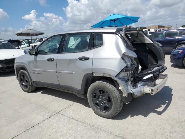 3C4NJCABXMT560301 - 2021 JEEP COMPASS SPORT SILVER photo 2