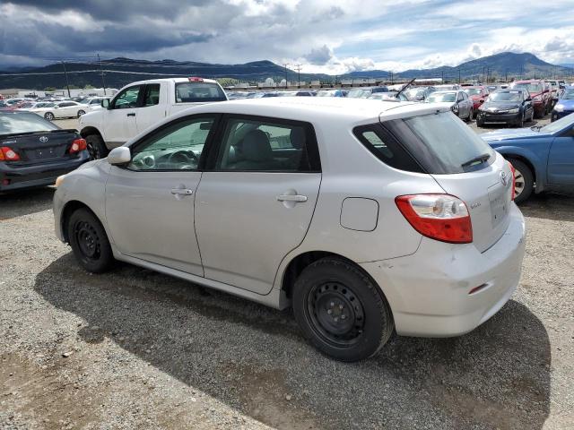 2T1KU40E59C037242 - 2009 TOYOTA COROLLA MA SILVER photo 2