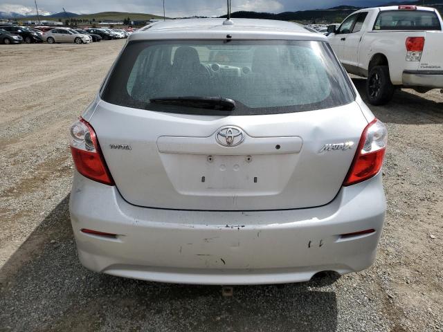 2T1KU40E59C037242 - 2009 TOYOTA COROLLA MA SILVER photo 6