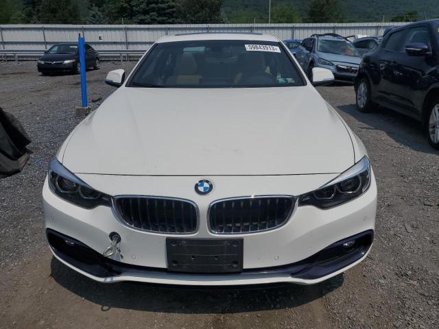 WBA4W5C56KAE50821 - 2019 BMW 430XI WHITE photo 5