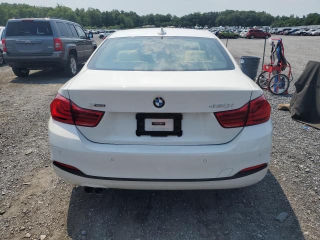 WBA4W5C56KAE50821 - 2019 BMW 430XI WHITE photo 6