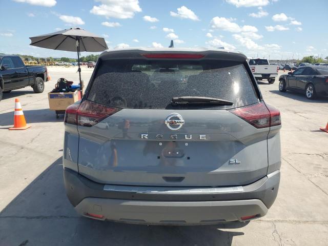 5N1AT3CA8MC807240 - 2021 NISSAN ROGUE SL GRAY photo 6