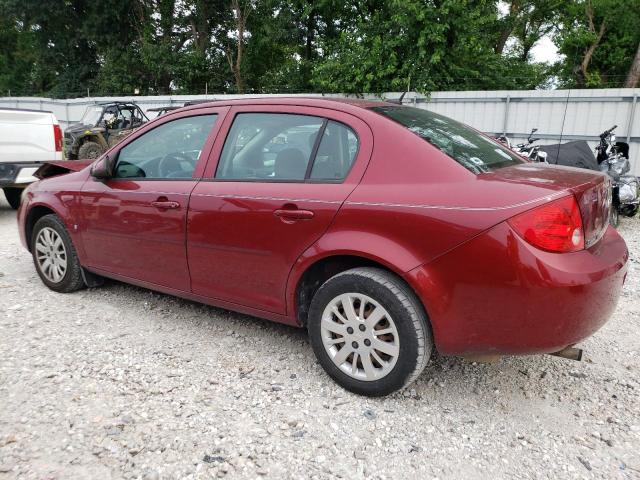 1G1AT58H597215406 - 2009 CHEVROLET COBALT LT MAROON photo 2