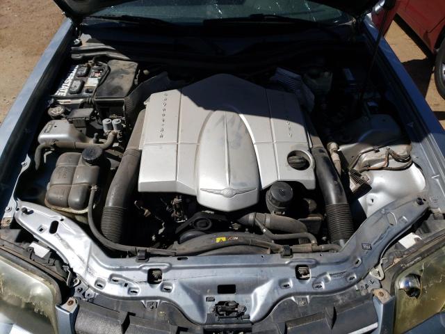 1C3AN69L34X017107 - 2004 CHRYSLER CROSSFIRE LIMITED SILVER photo 11