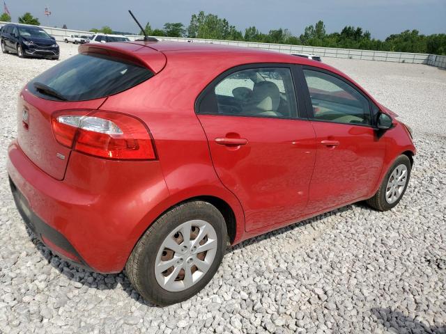 KNADM5A30C6038547 - 2012 KIA RIO LX RED photo 3