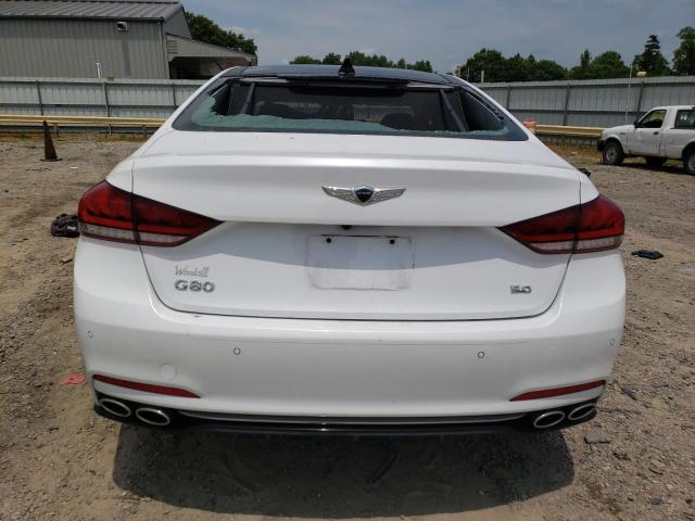 KMHGN4JF5JU247935 - 2018 GENESIS G80 ULTIMATE WHITE photo 6