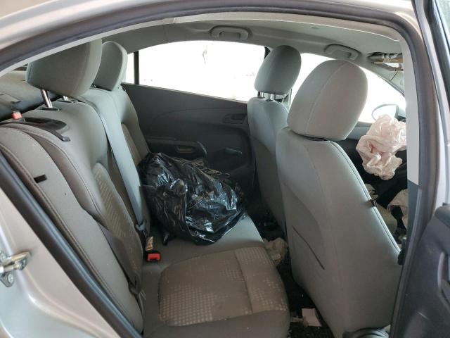 1G1JA5SH2F4182554 - 2015 CHEVROLET SONIC LS 银色 照片 10