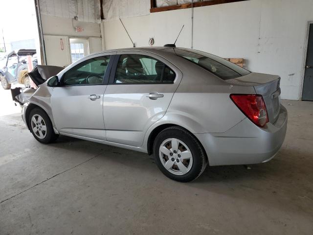 1G1JA5SH2F4182554 - 2015 CHEVROLET SONIC LS 银色 照片 2