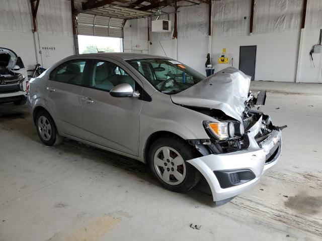 1G1JA5SH2F4182554 - 2015 CHEVROLET SONIC LS 银色 照片 4