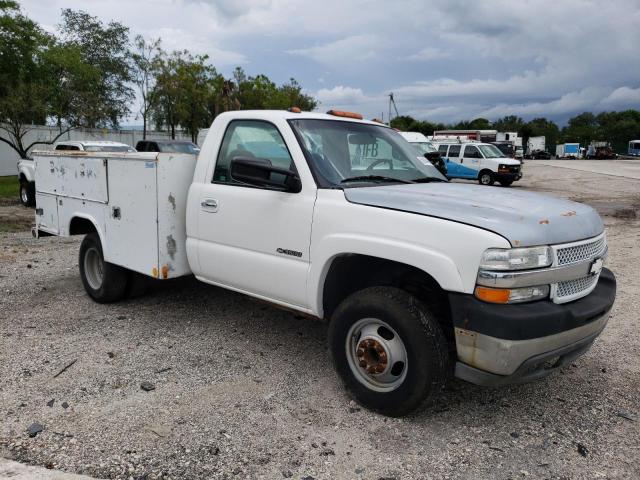 1GBJC34G41E259412 - 2001 CHEVROLET SILVERADO C3500 WHITE photo 4