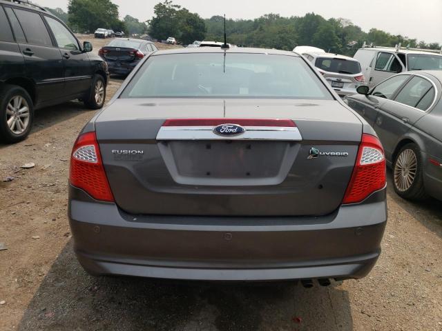 3FADP0L32AR392022 - 2010 FORD FUSION HYBRID GRAY photo 6