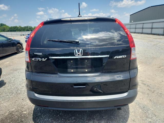 2HKRM4H76CH629516 - 2012 HONDA CR-V EXL BLACK photo 6