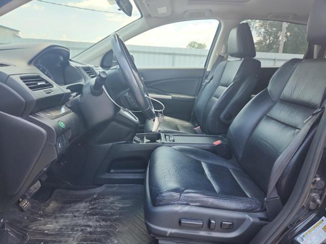 2HKRM4H76CH629516 - 2012 HONDA CR-V EXL BLACK photo 7