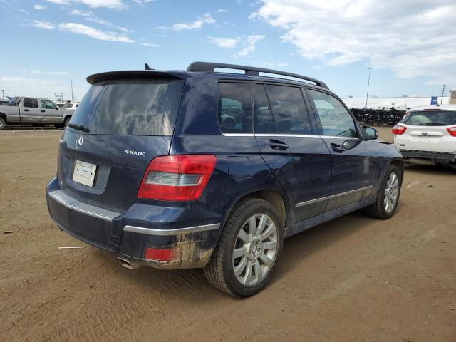 WDCGG8HB2CF868737 - 2012 MERCEDES-BENZ GLK 350 4MATIC BLUE photo 3