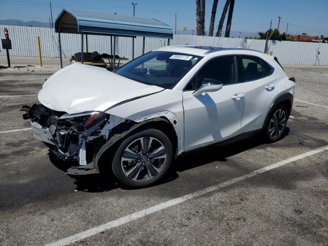 JTHP9JBH4L2020918 - 2020 LEXUS UX 250H WHITE photo 1