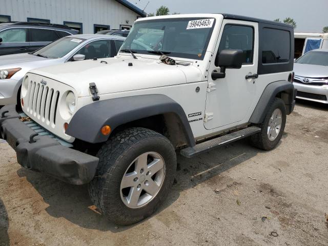 1J4AA2D19AL146519 - 2010 JEEP WRANGLER SPORT WHITE photo 1