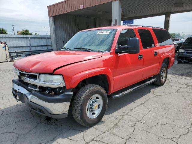 3GNGK26U86G180242 - 2006 CHEVROLET SUBURBAN K2500 RED photo 1