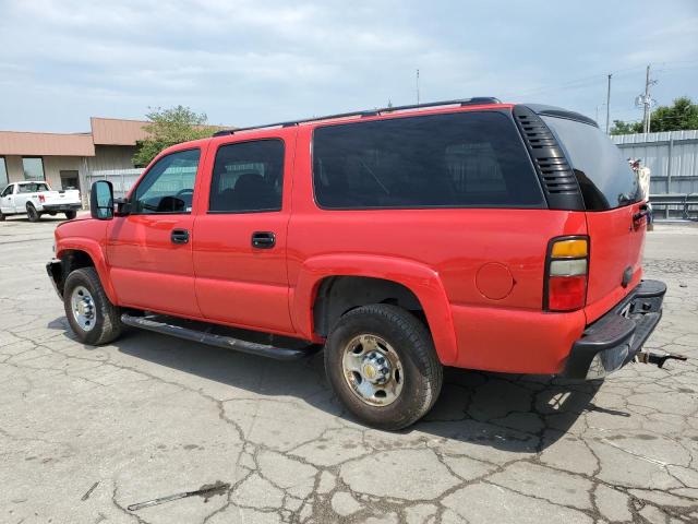 3GNGK26U86G180242 - 2006 CHEVROLET SUBURBAN K2500 RED photo 2