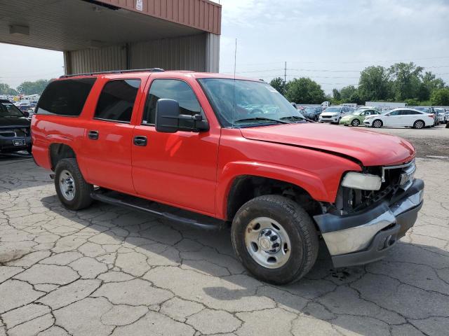 3GNGK26U86G180242 - 2006 CHEVROLET SUBURBAN K2500 RED photo 4