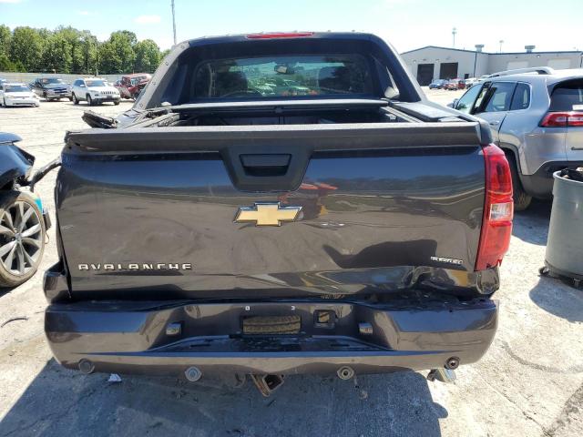 3GNVKFE08AG185446 - 2010 CHEVROLET AVALANCHE LT GRAY photo 6