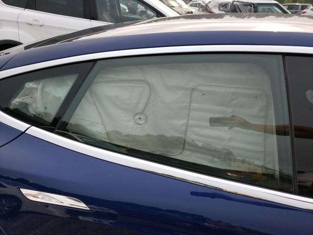 5YJSA1E28HF201566 - 2017 TESLA MODEL S Կապույտ լուսանկար 10