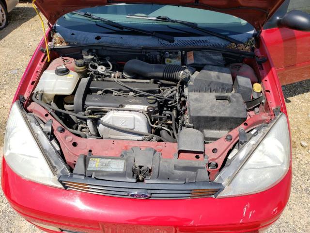 3FAFP37324R127125 - 2004 FORD FOCUS ZX5 RED photo 11