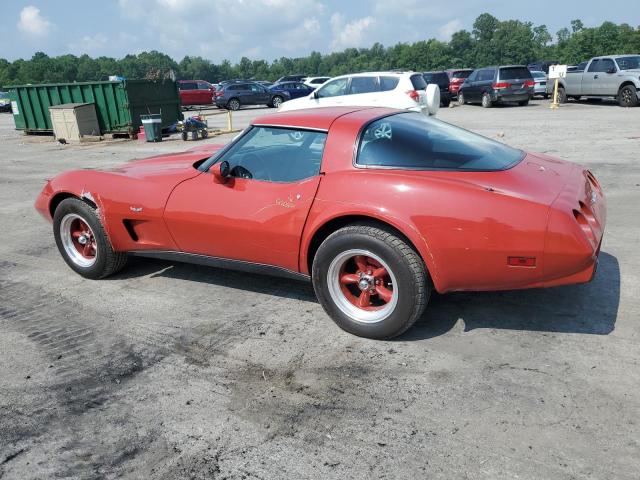 1Z8789S450819 - 1979 CHEVROLET CORVETTE RED photo 2