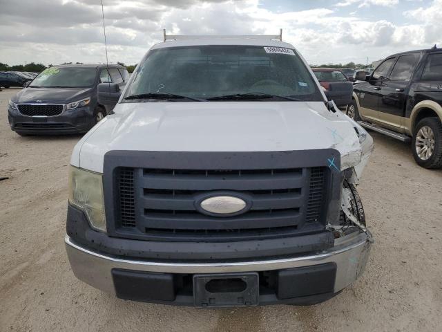 1FTRF12819KB05940 - 2009 FORD F150 WHITE photo 5