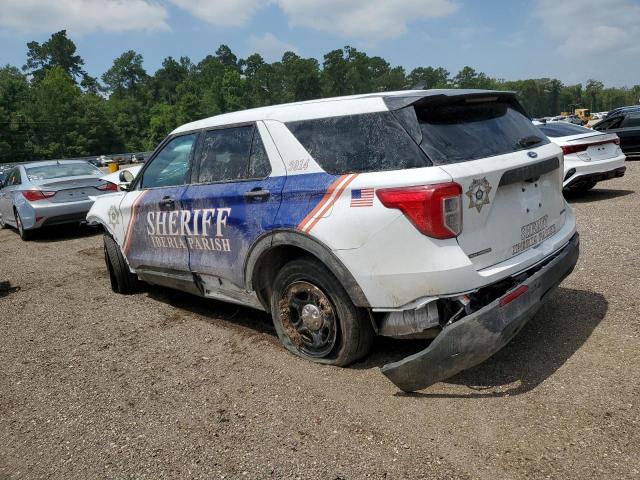 1FM5K8AB5PGA18876 - 2023 FORD EXPLORER POLICE INTERCEPTOR WHITE photo 2