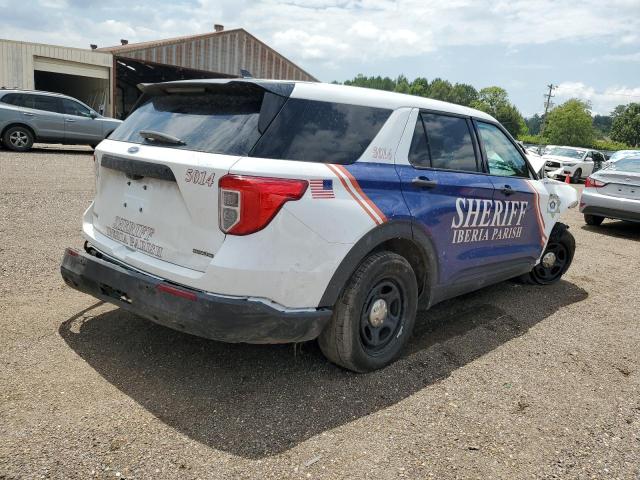 1FM5K8AB5PGA18876 - 2023 FORD EXPLORER POLICE INTERCEPTOR WHITE photo 3