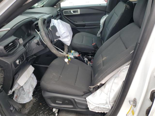 1FM5K8AB5PGA18876 - 2023 FORD EXPLORER POLICE INTERCEPTOR WHITE photo 7