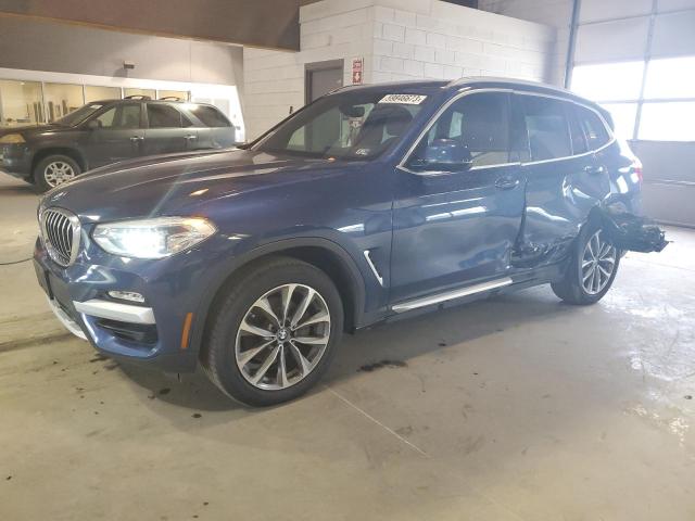 5UXTR9C50KLP97297 - 2019 BMW X3 XDRIVE30I BLUE photo 1