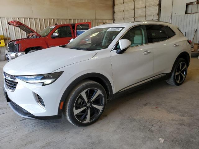 LRBFZNR41ND022283 - 2022 BUICK ENVISION ESSENCE WHITE photo 1