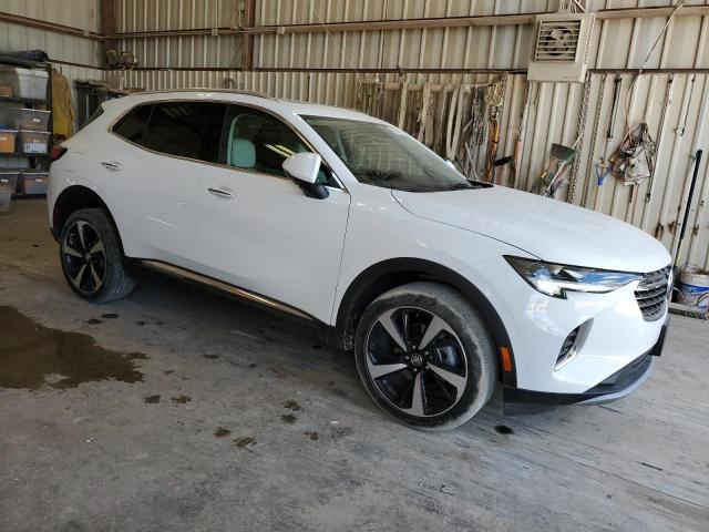 LRBFZNR41ND022283 - 2022 BUICK ENVISION ESSENCE WHITE photo 4