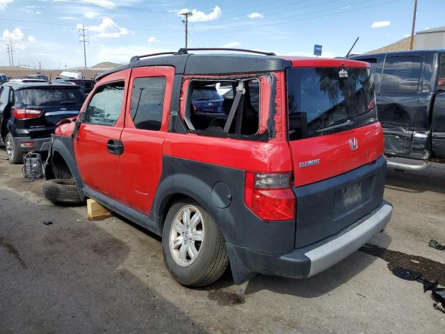 5J6YH18636L010355 - 2006 HONDA ELEMENT EX RED photo 2