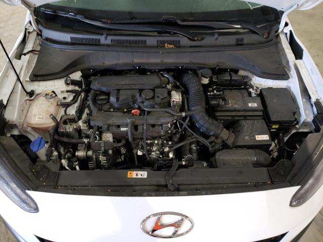 KM8K53A33NU874827 - 2022 HYUNDAI KONA LIMITED WHITE photo 11