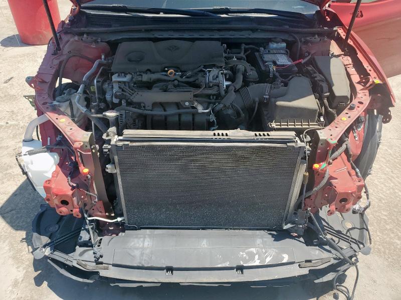 4T1B11HK7KU237657 - 2019 TOYOTA CAMRY L Қызыл фото 11