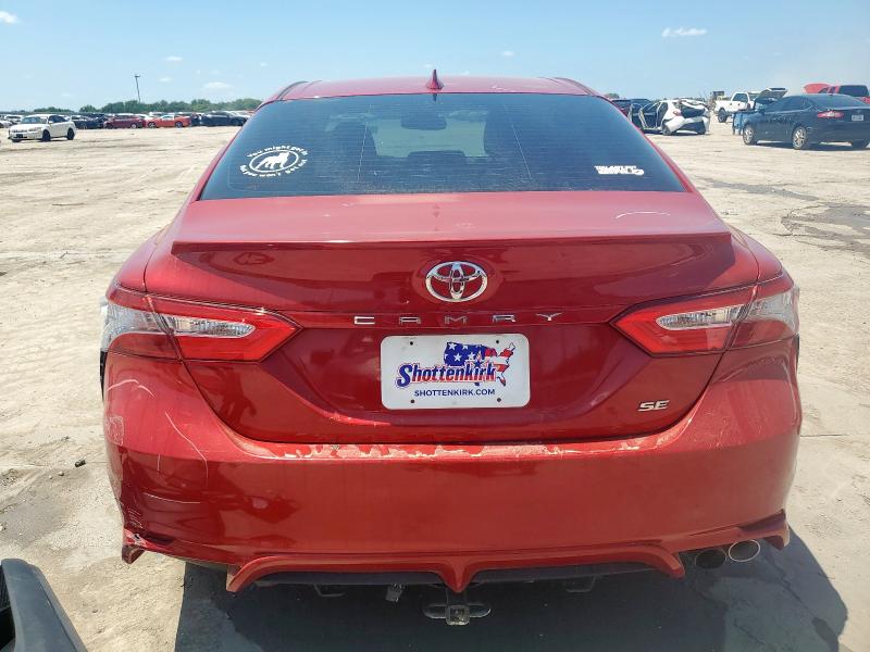 4T1B11HK7KU237657 - 2019 TOYOTA CAMRY L Қызыл фото 6