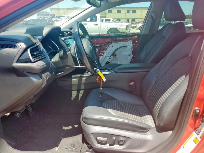 4T1B11HK7KU237657 - 2019 TOYOTA CAMRY L Қызыл фото 7