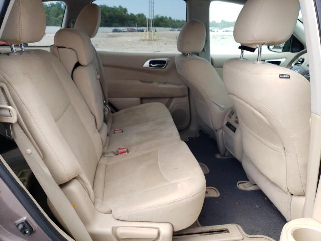 5N1AR2MM4EC624596 - 2014 NISSAN PATHFINDER S TAN photo 10