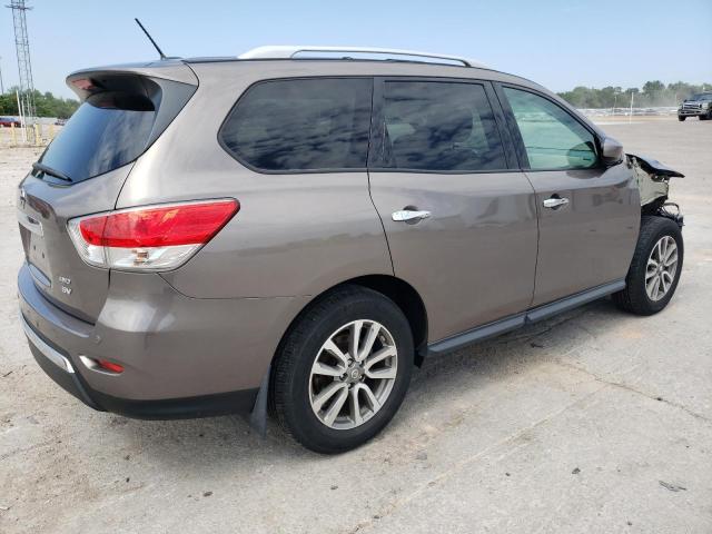 5N1AR2MM4EC624596 - 2014 NISSAN PATHFINDER S TAN photo 3