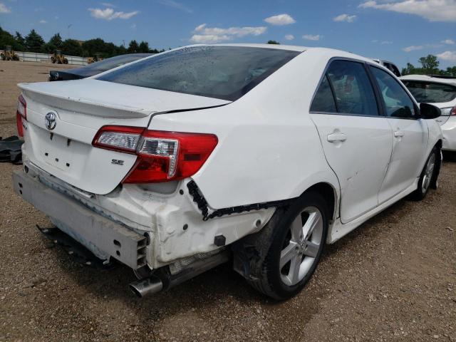 4T1BF1FK4EU344965 - 2014 TOYOTA CAMRY L WHITE photo 3