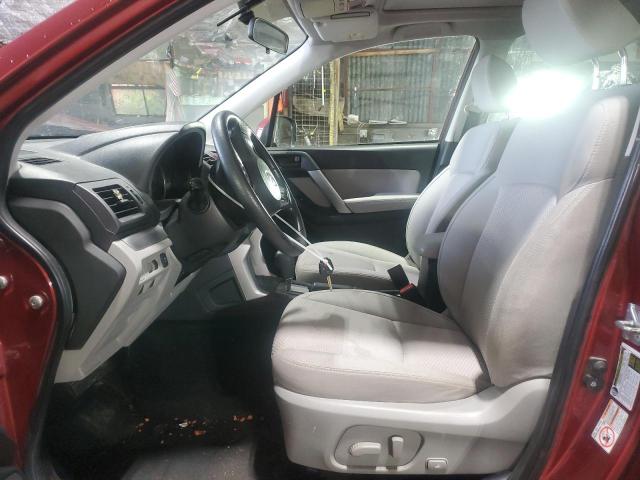 JF2SJADC2FH404705 - 2015 SUBARU FORESTER 2.5I PREMIUM BURGUNDY photo 7