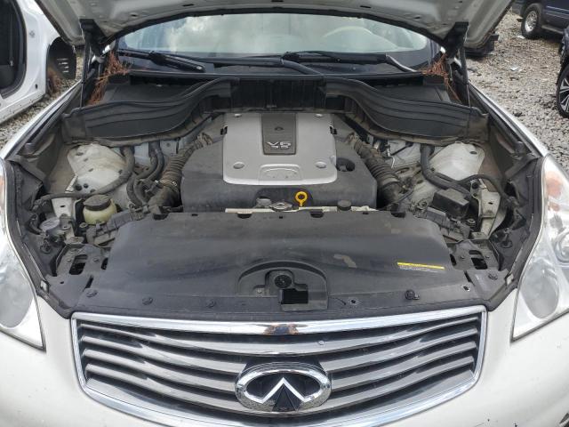 JN1AJ0HP0CM400627 - 2012 INFINITI EX35 BASE Սպիտակ լուսանկար 11