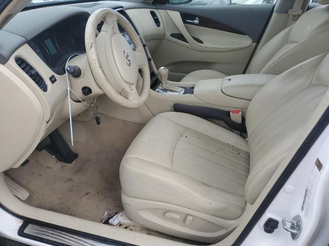 JN1AJ0HP0CM400627 - 2012 INFINITI EX35 BASE Սպիտակ լուսանկար 7