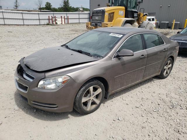 1G1ZC5E17BF284927 - 2011 CHEVROLET MALIBU 1LT BROWN photo 1